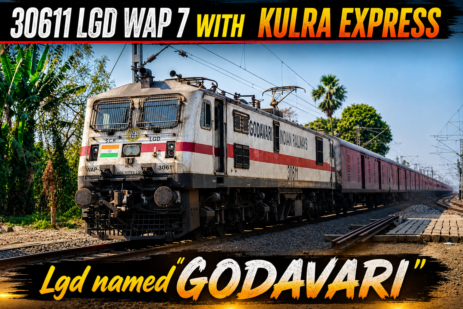 09195 Pratapnagar - Mau Special Fare SF Summer Special photo 1