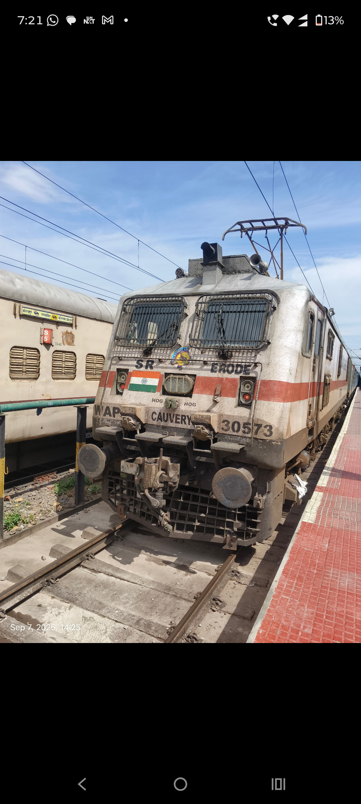 12243 MGR Chennai Central - Coimbatore Shatabdi Express photo 5