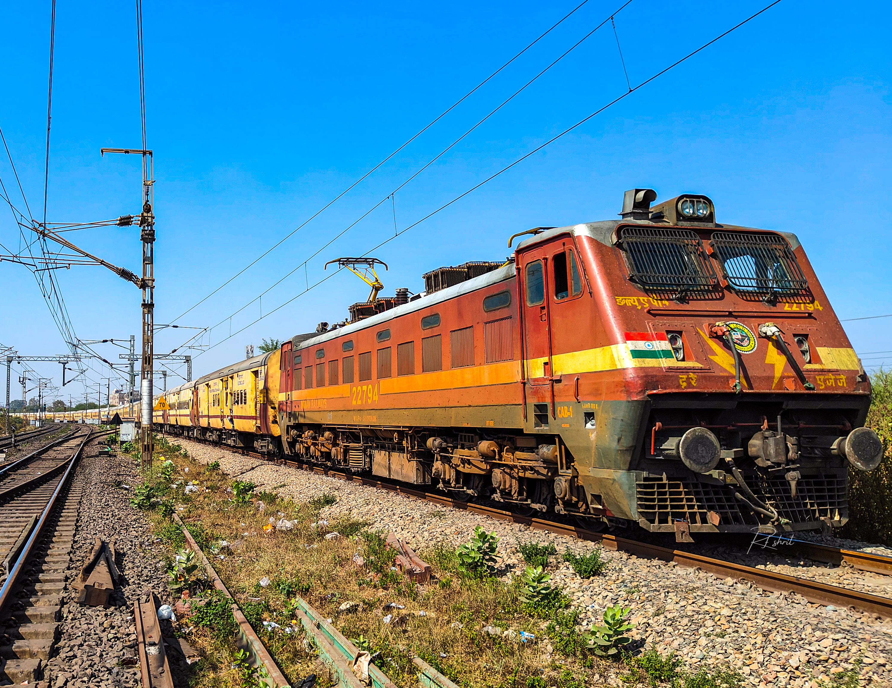 43105 Chennai Central Suburban - Pattabiram Military Siding East Depot EMU photo 6