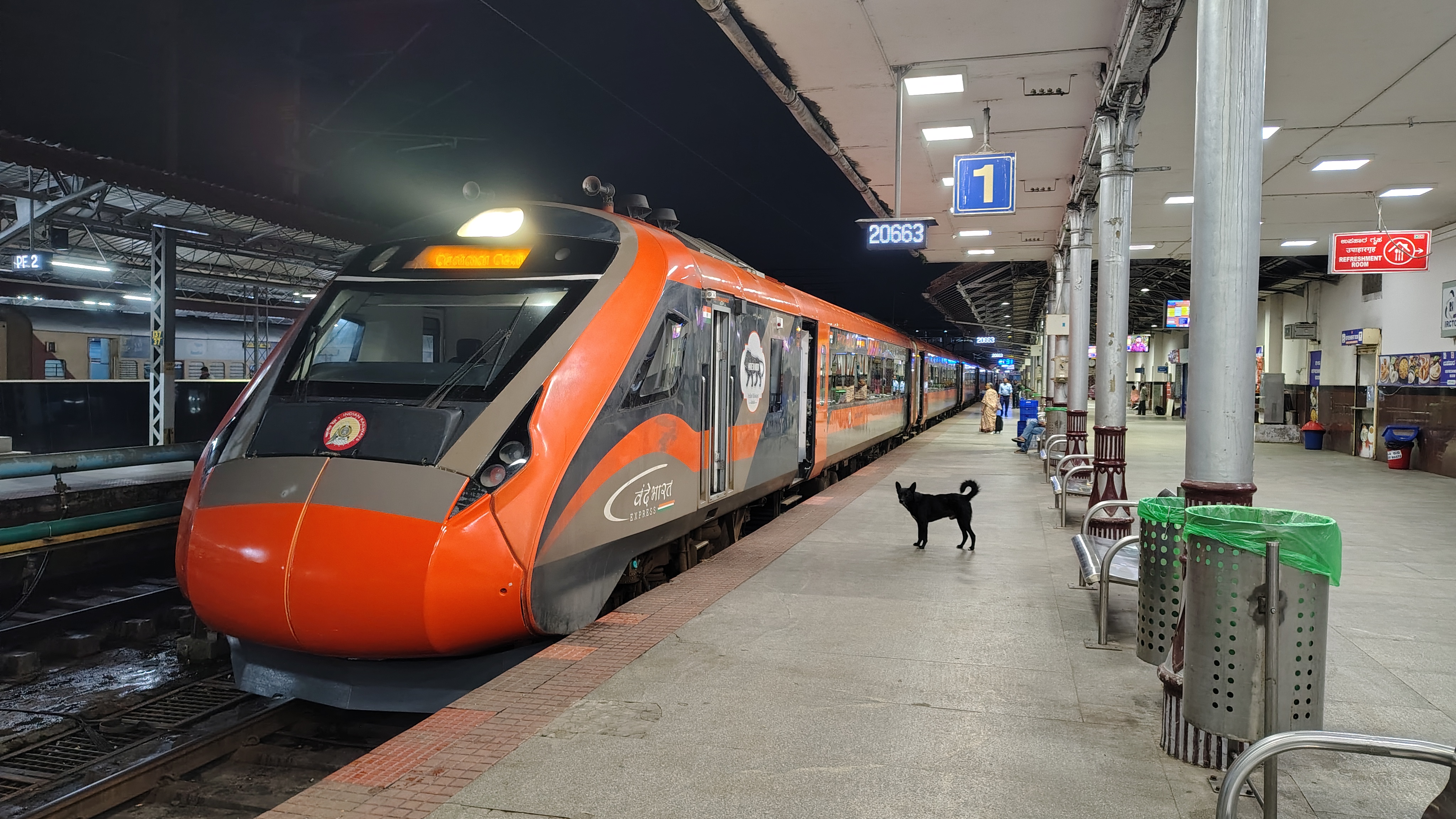 20663 Mysuru - MGR Chennai Central Vande Bharat Express photo 1