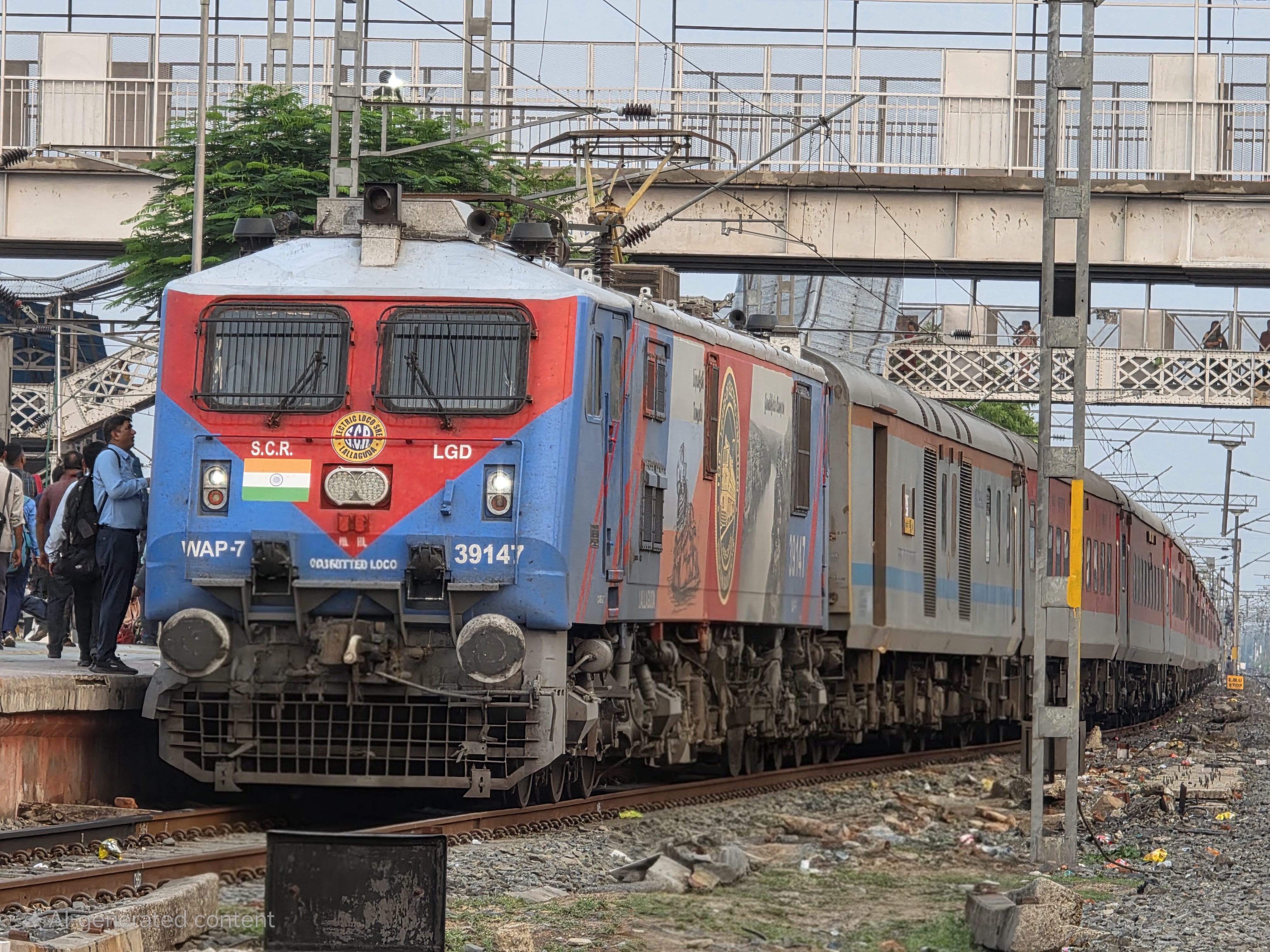 06565 SMVT Bengaluru - Malda Town Special Fare Special photo 2