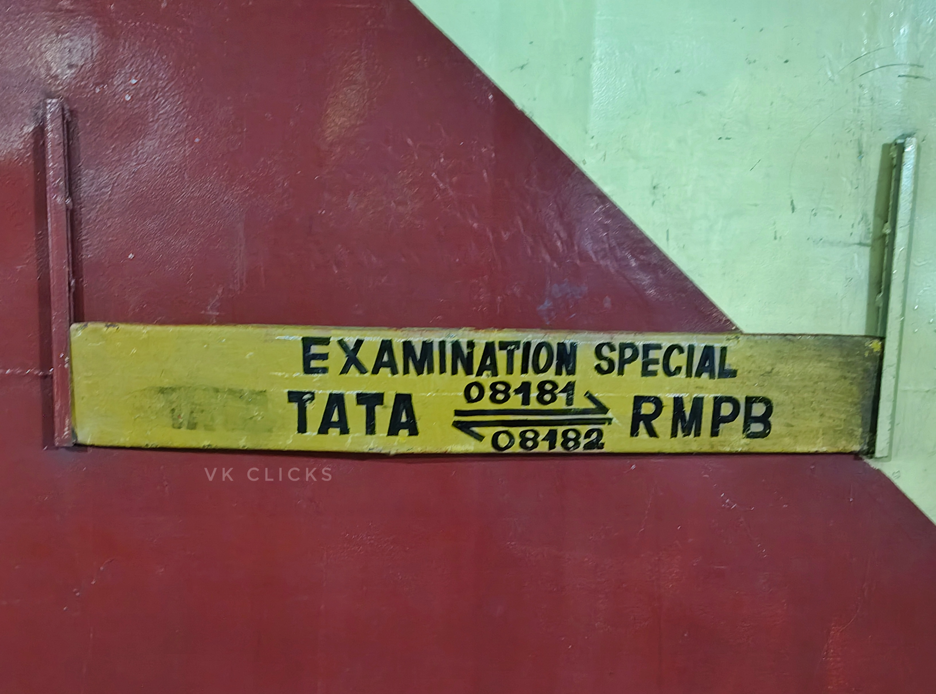 08181 Tatanagar - Rampur Bazar Special Fare Exam Special photo 1